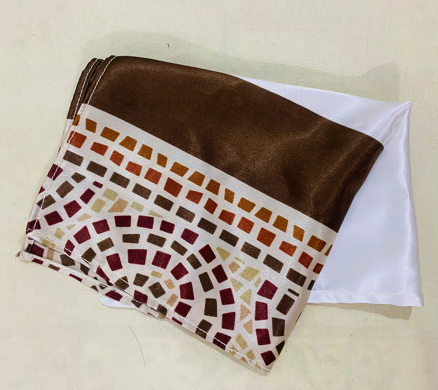 Caramel Silk Pocket Square