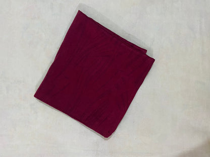 Red Rose Silk Pocket Square