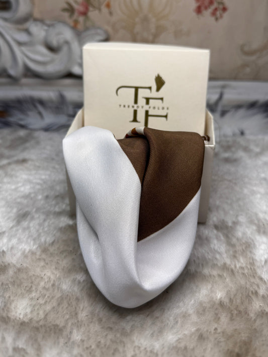 Caramel Silk Pocket Square