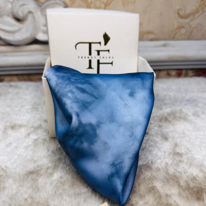 Clouidy Silk Pocket Square