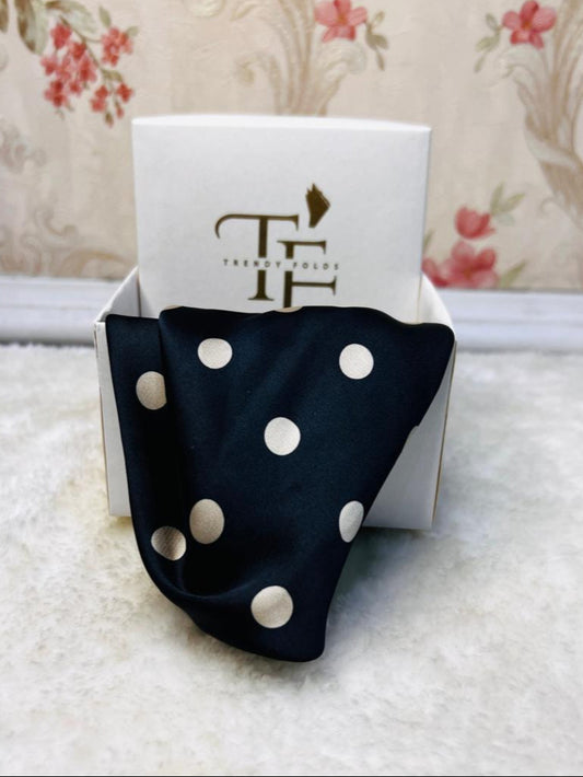 Polka Dot Pocket Square